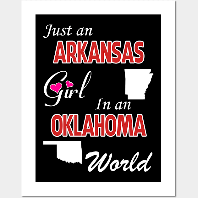 Arkansas - Oklahoma Wall Art by ALEXANDRA PIVOVAROVA |